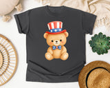 Teddy Bear With Bow Tie graphic tee in Pepper