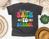Welcome Back To School Pencil graphic tee in Pepper