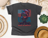USA Made In America graphic tee in Pepper