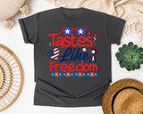 Tastes Like Freedom graphic tee in Pepper