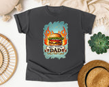 Grill Master Dad Grey 2 graphic tee in Pepper