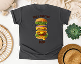 Grill Master Dad Brown 2 graphic tee in Pepper