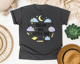 Dream Big Little One graphic tee in Pepper
