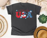 God Bless The USA Red graphic tee in Pepper