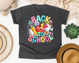 Back To School Apple Flowers graphic tee in Pepper