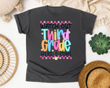 Watch Out Third Grade Here I Come graphic tee in Pepper