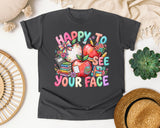 Happy To See Your Face Apples graphic tee in Pepper