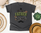 The Best Father In The Galaxy graphic tee in Pepper