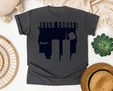 Never Forget White 8 graphic tee in Pepper