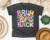 Bruh We Back Owl graphic tee in Pepper