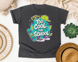 Too Cool For School Sneakers graphic tee in Pepper