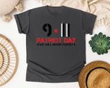 Patriot Day We Will Never Forget Black graphic tee in Pepper