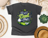 Best Dad By Par Grey 2 graphic tee in Pepper