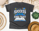 Success Is My School Project graphic tee in Pepper