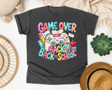Game Over Back To School Pastel graphic tee in Pepper