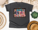 Small Town USA graphic tee in Pepper