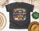 Classroom Cutie graphic tee in Pepper