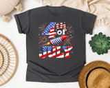 4th Of July graphic tee in Pepper
