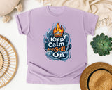 Orchid Comfort Colors t-shirt