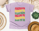 Orchid Comfort Colors t-shirt
