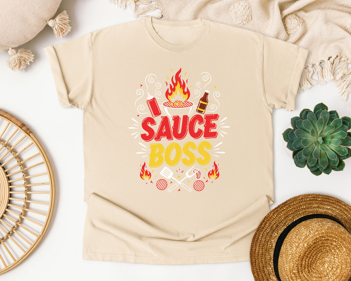 Sauce Boss BBQ Comfort Colors Shirt