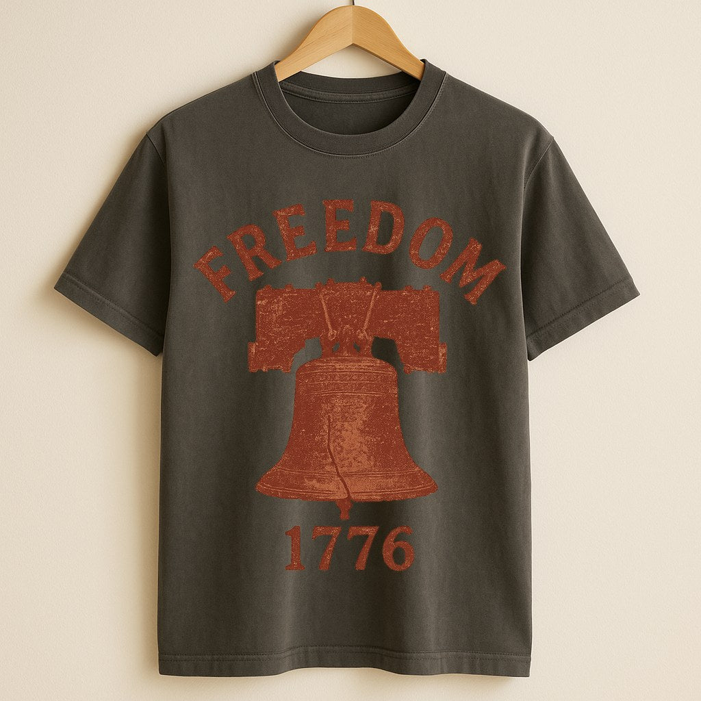 Freedom 1776 Tee — Premium Garment-Dyed