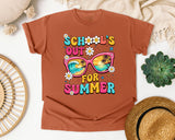 School's Out For Summer in Yam Comfort Colors 1717 tee