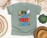 It's My First Day in Bay Comfort Colors 1717 tee