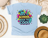 Back To School Back To Cool in Chambray Comfort Colors 1717 tee