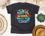 Back To School Back To Cool in Graphite Comfort Colors 1717 tee