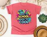 Back To School Back To Cool in Watermelon Comfort Colors 1717 tee