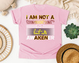 I Am Not A Teacher But An Awakener in Blossom Comfort Colors 1717 tee