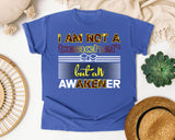 I Am Not A Teacher But An Awakener in Flo Blue Comfort Colors 1717 tee