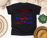 Educating Is The Royal Road To Learning in Black Comfort Colors 1717 tee