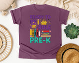 Ready To Rule Pre-K in Berry Comfort Colors 1717 tee