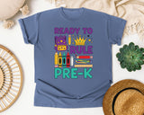 Ready To Rule Pre-K in Blue Jean Comfort Colors 1717 tee