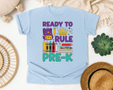 Ready To Rule Pre-K in Chambray Comfort Colors 1717 tee