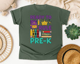 Ready To Rule Pre-K in Moss Comfort Colors 1717 tee