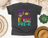 Ready To Rule Pre-K in Pepper Comfort Colors 1717 tee