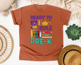 Ready To Rule Pre-K in Yam Comfort Colors 1717 tee