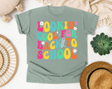 Lookin Cool For Back To School in Bay Comfort Colors 1717 tee