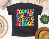 Lookin Cool For Back To School in Graphite Comfort Colors 1717 tee