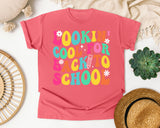 Lookin Cool For Back To School in Watermelon Comfort Colors 1717 tee