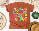 Lookin Cool For Back To School in Yam Comfort Colors 1717 tee