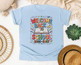 Welcome Back To School 2026-2027 in Chambray Comfort Colors 1717 tee
