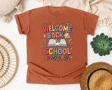 Welcome Back To School 2026-2027 in Yam Comfort Colors 1717 tee