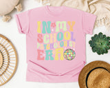 In My School Psychologist Era in Blossom Comfort Colors 1717 tee
