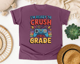 I'm Ready To Crush First Grade in Berry Comfort Colors 1717 tee