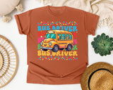 Bus Driver School Bus in Yam Comfort Colors 1717 tee