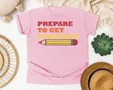 Prepare To Get Schooled in Blossom Comfort Colors 1717 tee